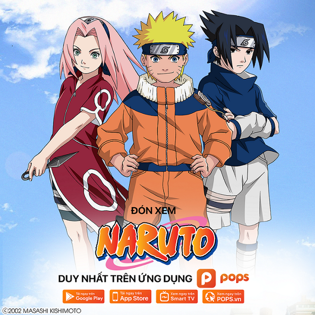 Độc quyền: Naruto chính thức được POPS mua bản quyền chiếu tại Việt Nam